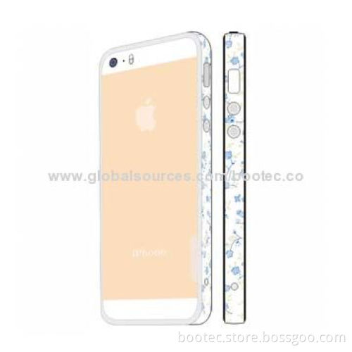 Soft TPU Bumpers for iPhone 5S, Colorful Flowers